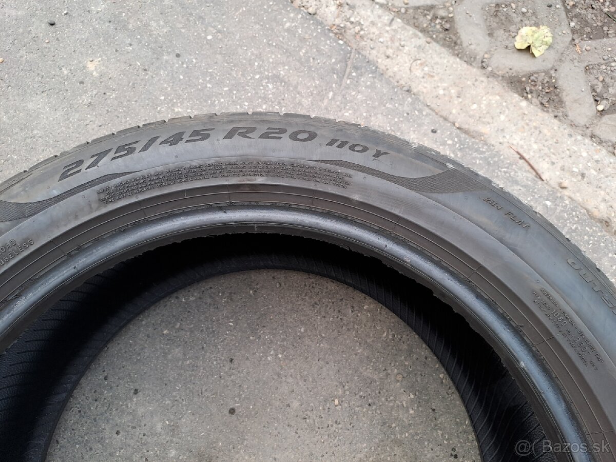 Letné Pirelli PZero 275/45/20 a 305/40/20 Runflat - 10