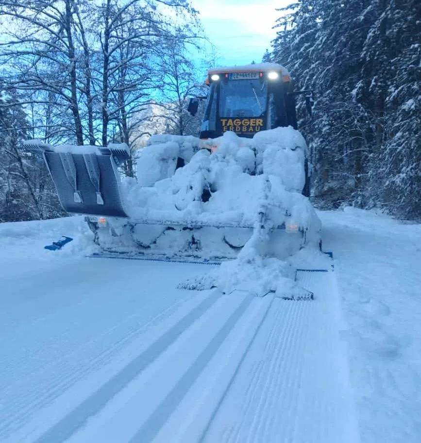 fréza na úpravu bežkárskych tratí, bežky, ratrak - 10