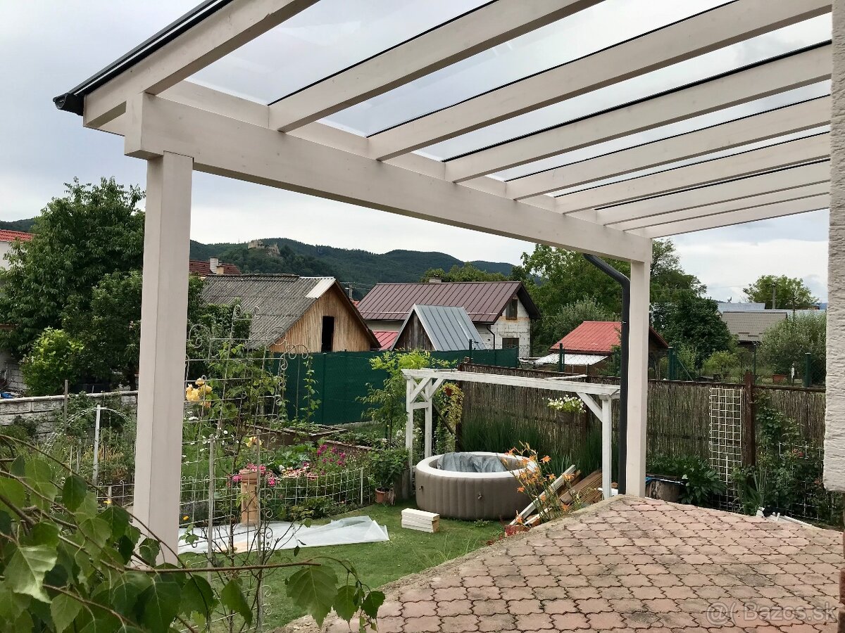 Pergoly Terasy Altánky Prístrešky Žaluzie - 10