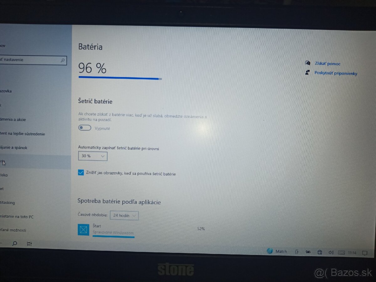 STONE CLEVO N250JU 15,6 - 10