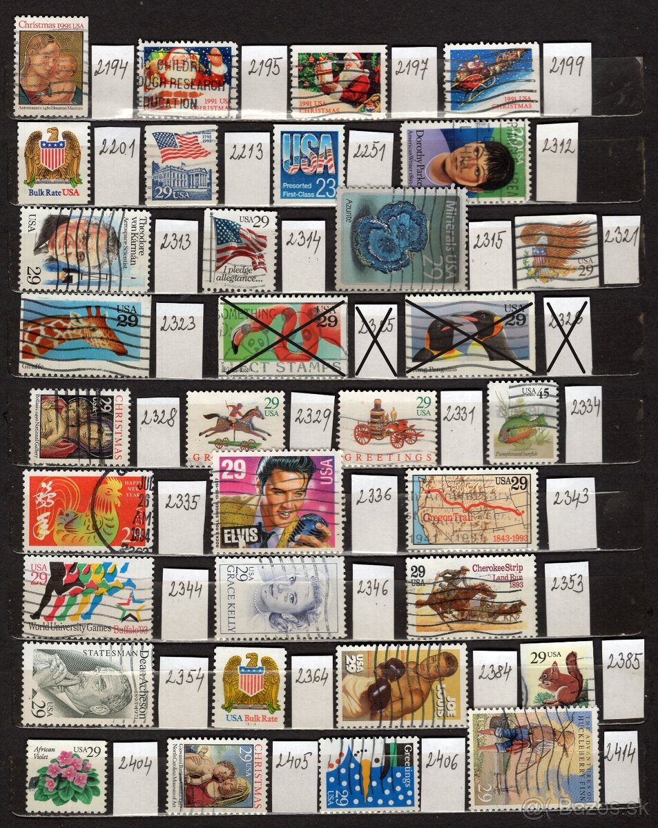 B USA (à 0,10 €) - 10