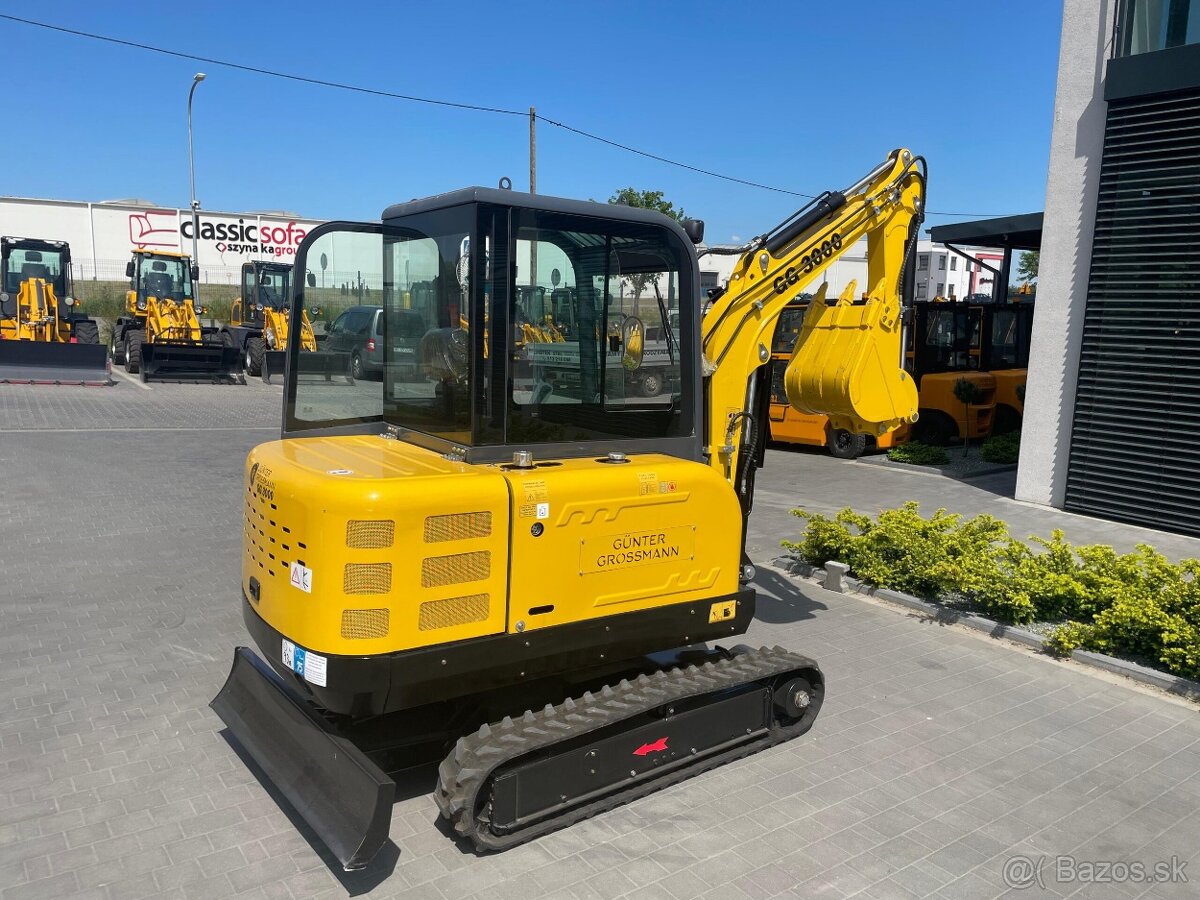 Minibáger GG3000 Koncoročná AKCIA + Dovoz GRÁTIS - 10