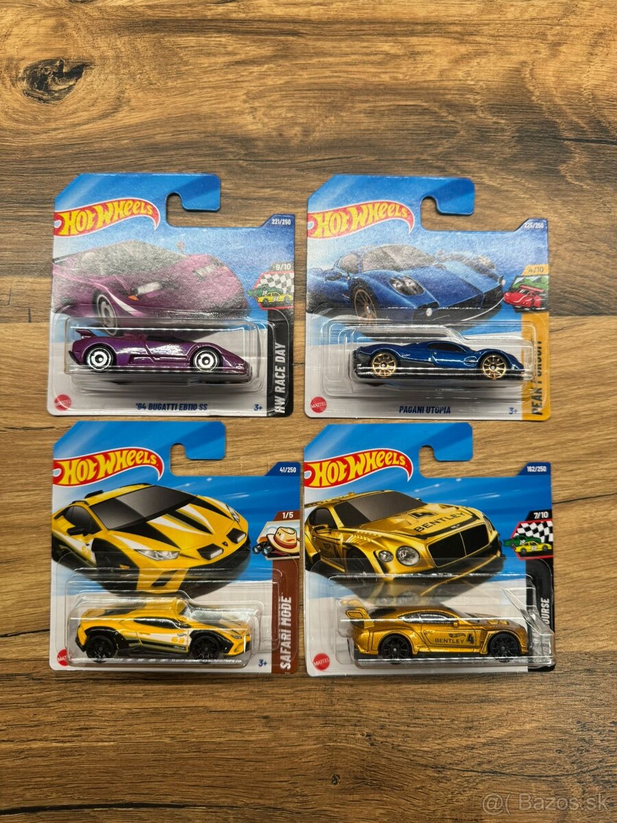 Hot Wheels Ferrari , Mercedes, Bmw , Honda - 10