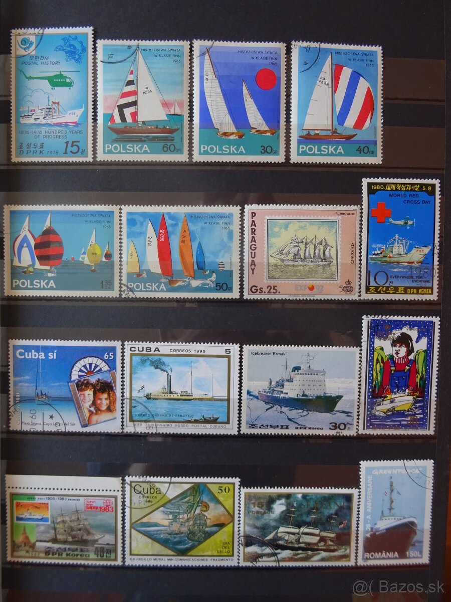 Pekná zbierka známok DOPRAVA - 10