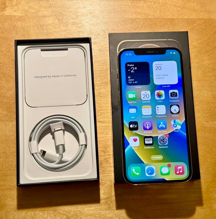 iPhone 12 Pro Gold BATERIE 100% TOP - 10