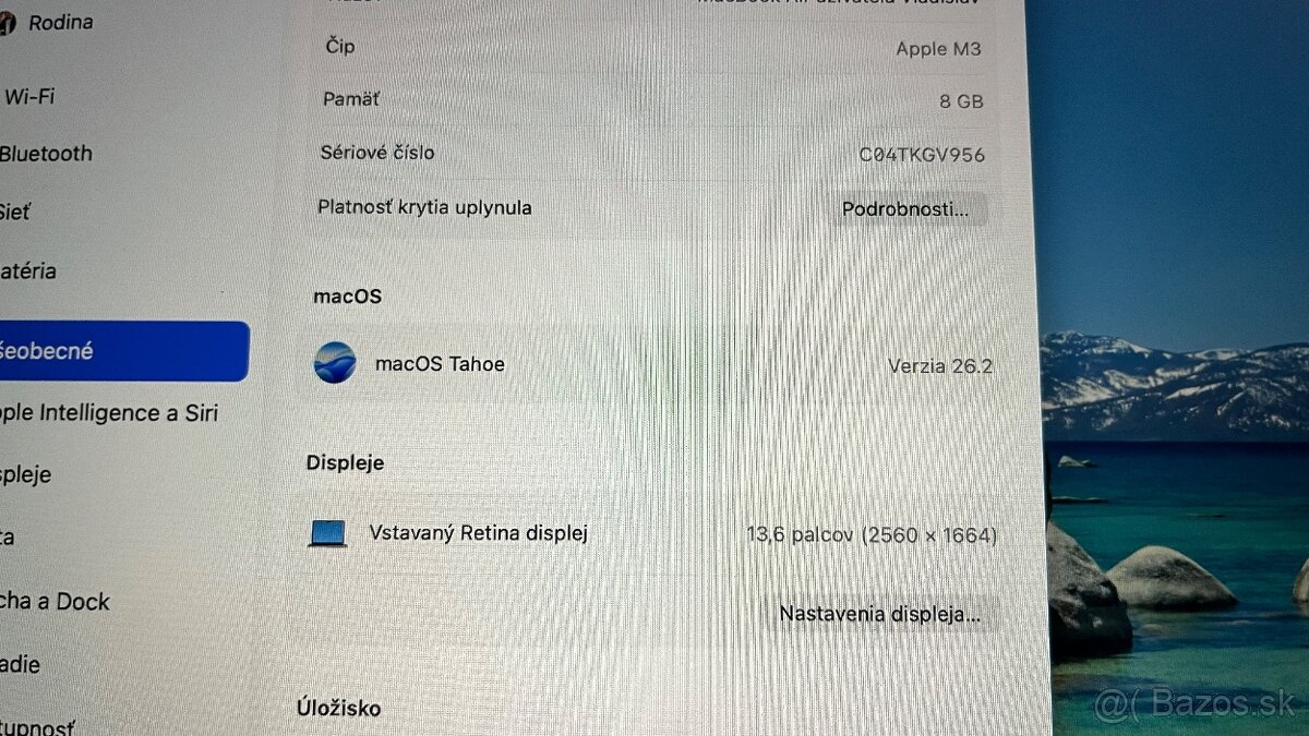 MacBook Air M3 13,6” 8GB/256GB (2024) - 10