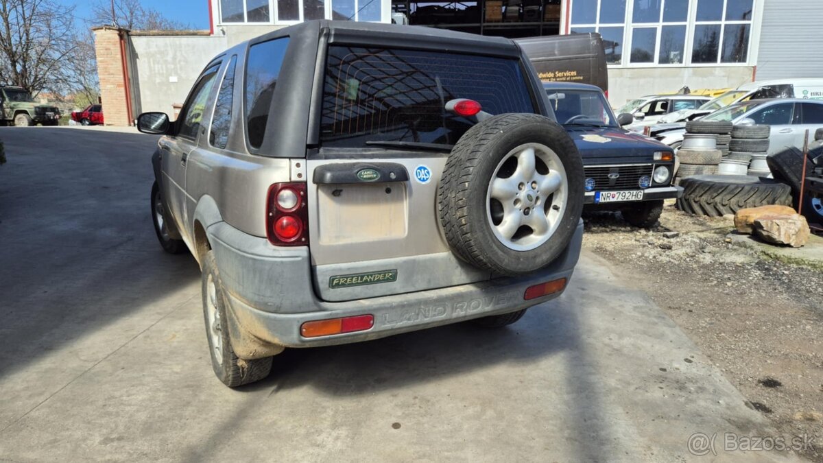 Land Rover Freelander 1,8i 88kw kód motora: 18K4F - 10