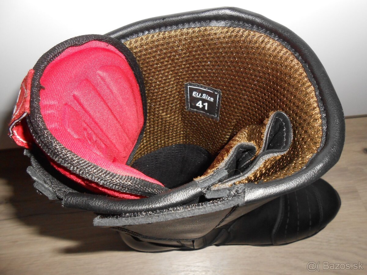 Predam nove damske kozene moto cizmy znacky IXS TOUR - 10