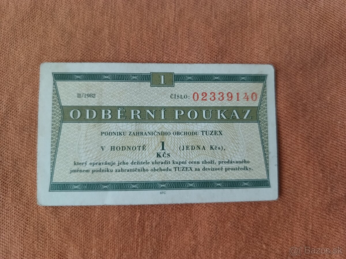 Bankovky ČSR - 8 - 10