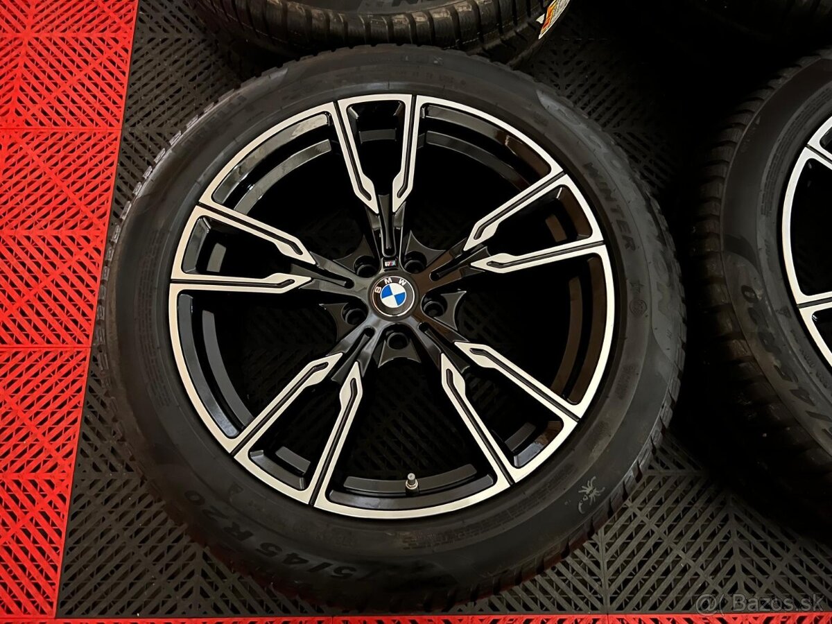 1. Alu BMW M-packet X5 X6 G06 G05 R20-zimné nové - 10
