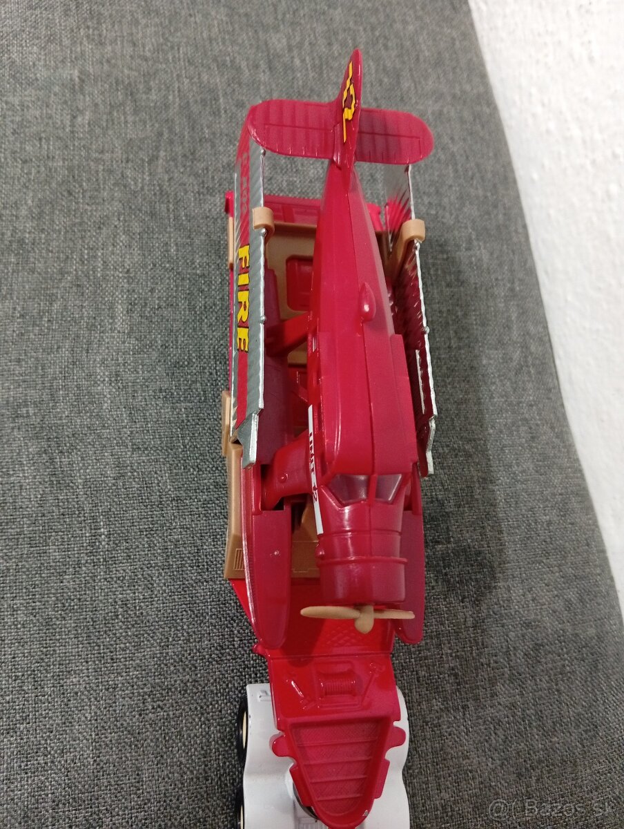 Matchbox Superkings K-134 Peterbilt Fire Plane Trans - 10