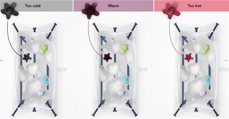 Detská STOKKE vanička Flexi Bath White - 10