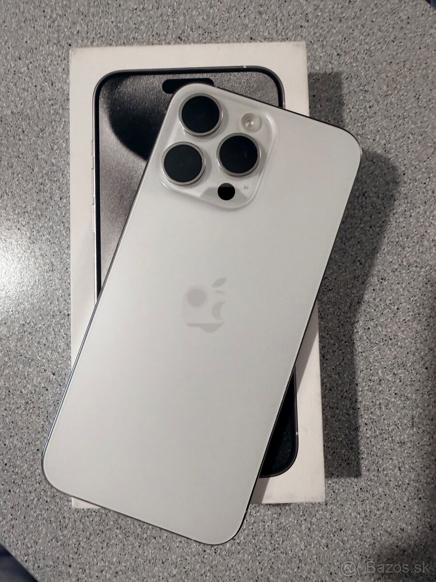 PREDÁM IPHONE 15 PRO MAX 256GB, White Titanium - 10