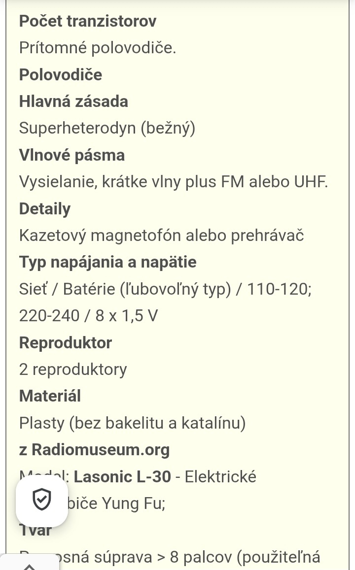 Vintage Lasonic L-30 Boombox - 10