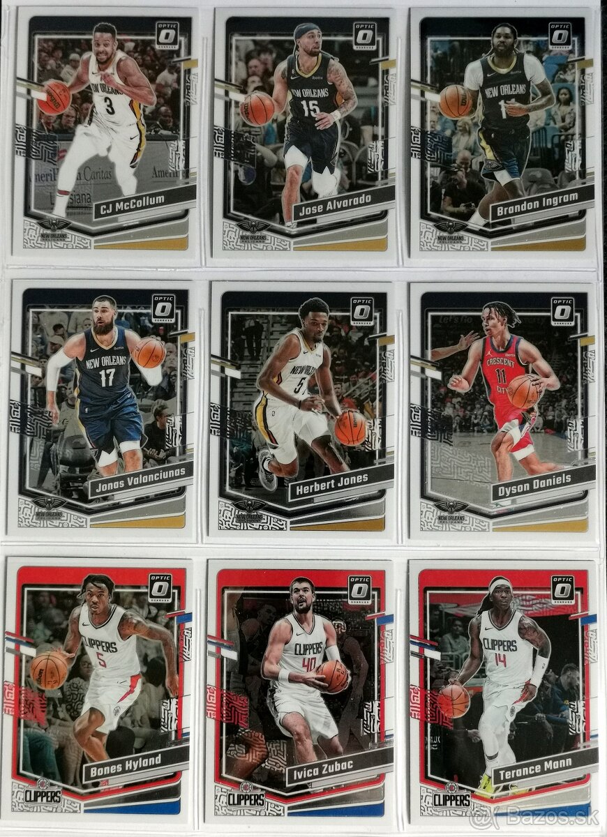 Kartičky NBA - Donruss Optic 23-24 - 10