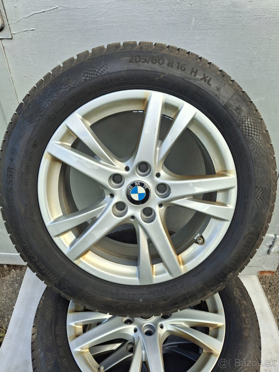 BMW alu disky 16" + pneumatiky - 10