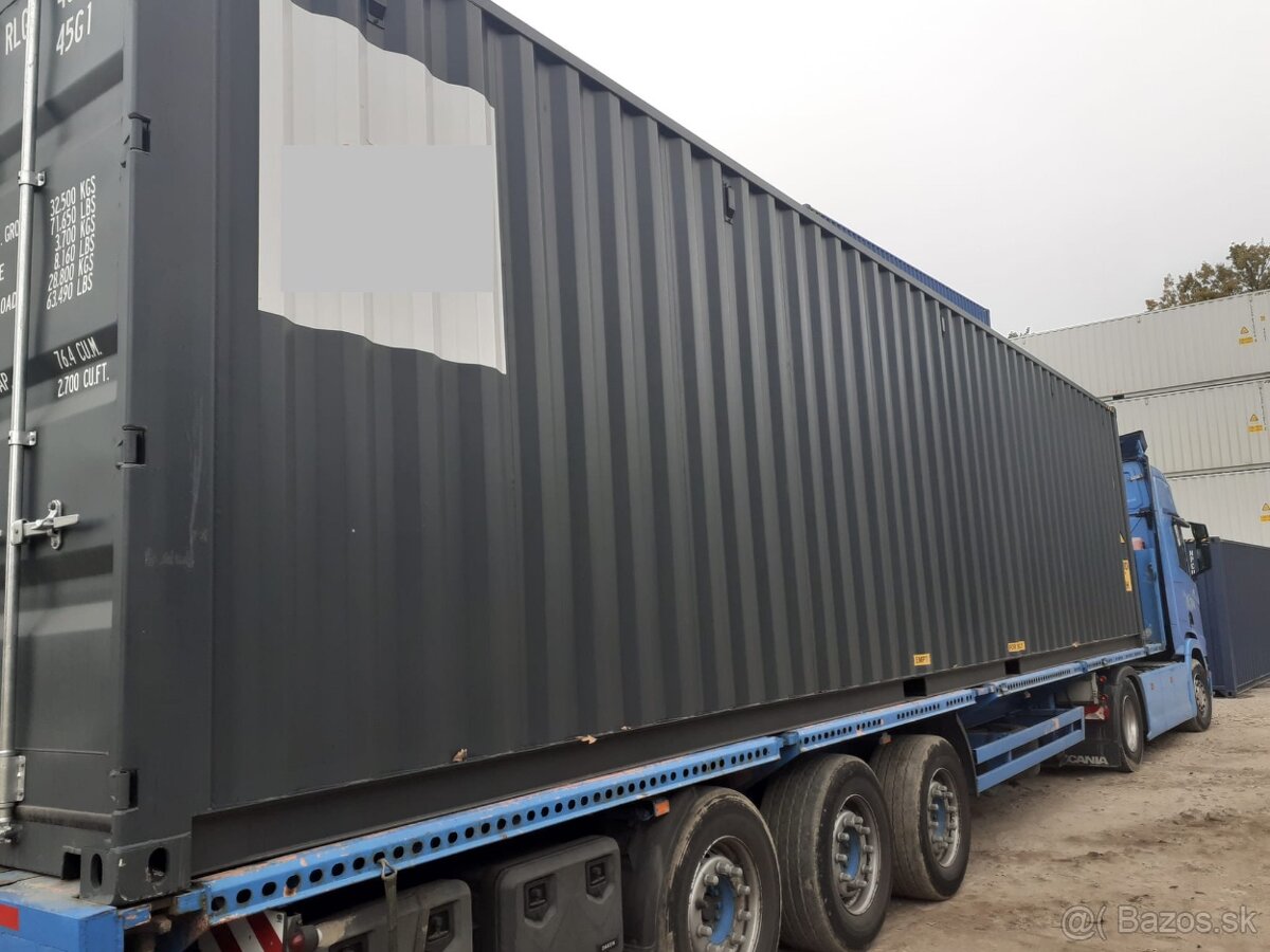 lodný kontajner DV-DC 20" HC 40' 6m 12m - 10