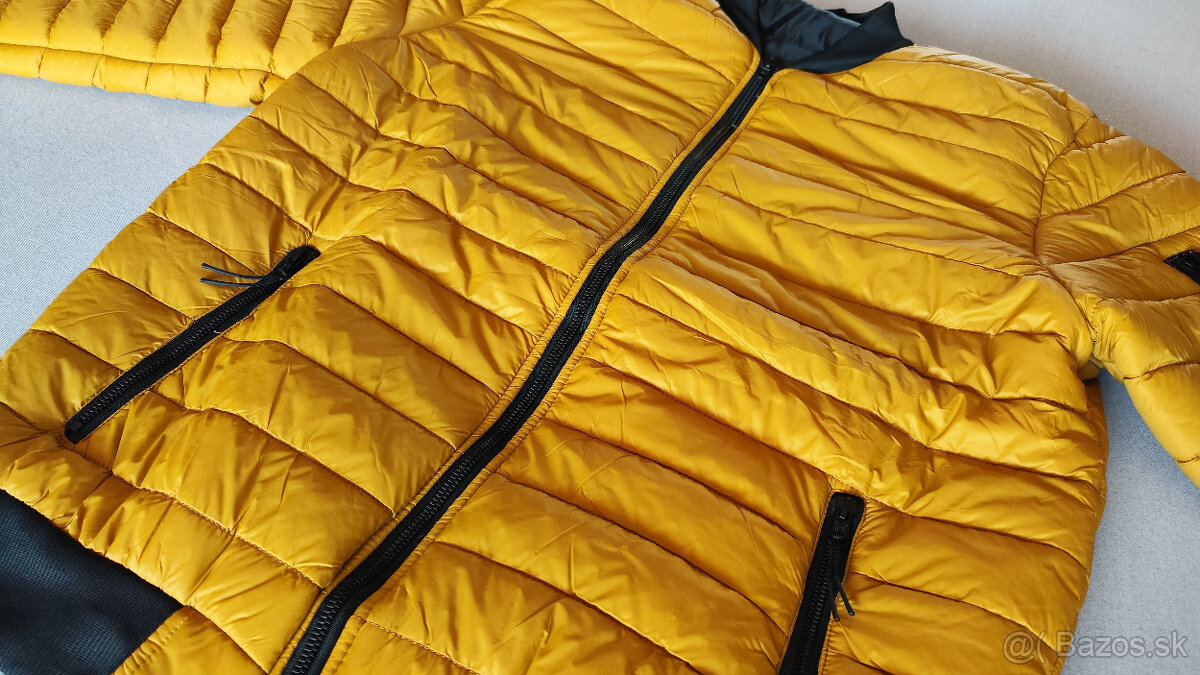 Žltá bomber bunda - 10