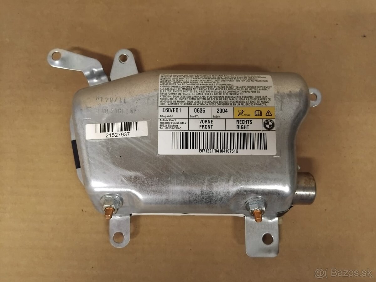 airbagy BMW E60 E61 - 10