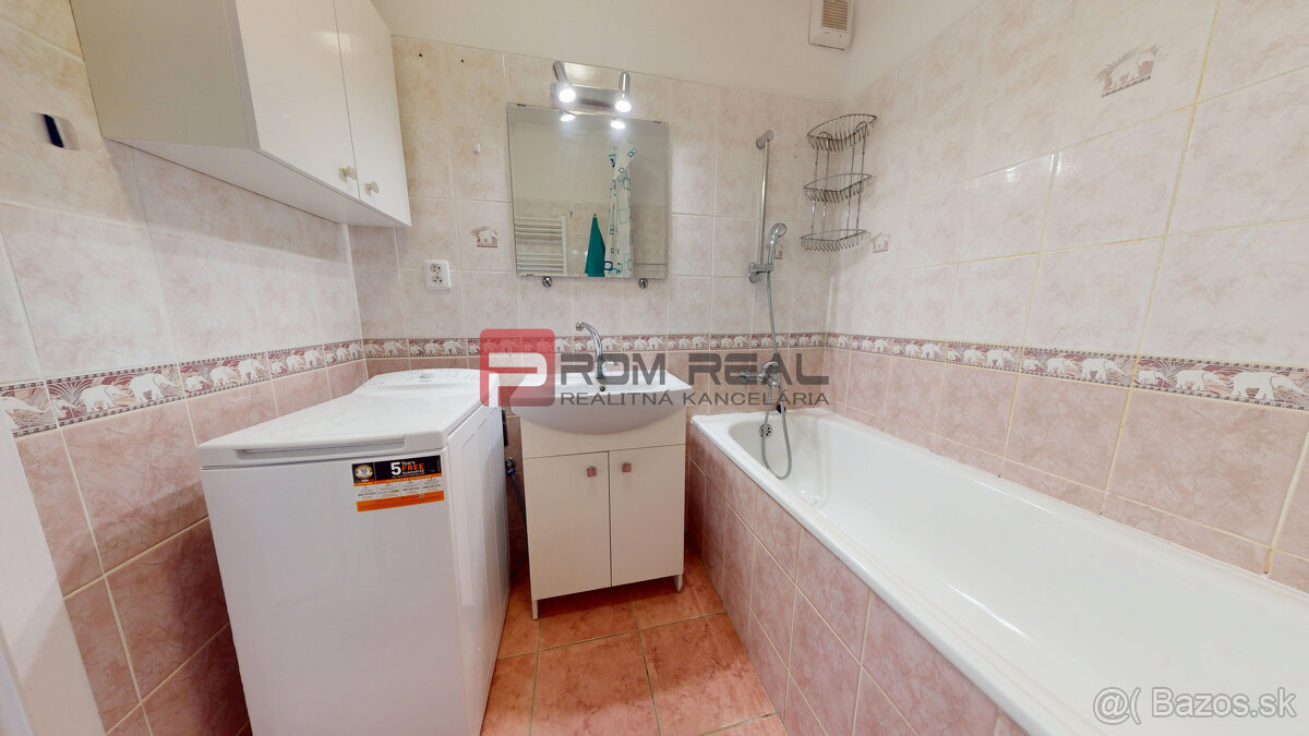 Na prenájom zariadený, svetlý 2 izbový byt s balkónom - 10