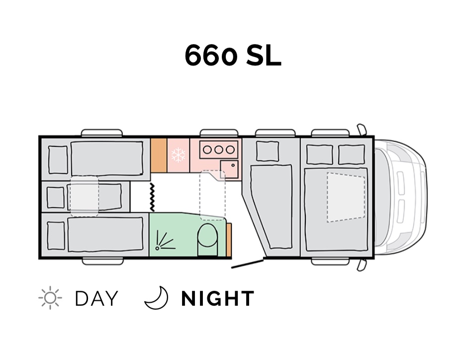 Zimný karavan Adria Coral XL 660SL - 10