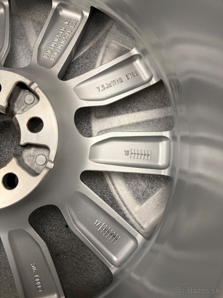 Hliníkové disky 5x100 R17 Audi A1 , Kamiq , Scala, Fabia - 10