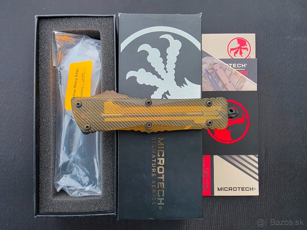 Microtech Combat Troodon Fluted Ultem - 10