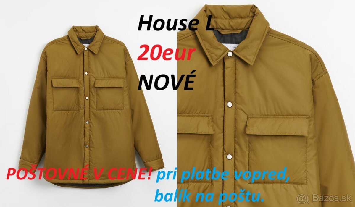 Bombéra, Bunda typu shacket, POŠTOVNÉ V CENE - 10