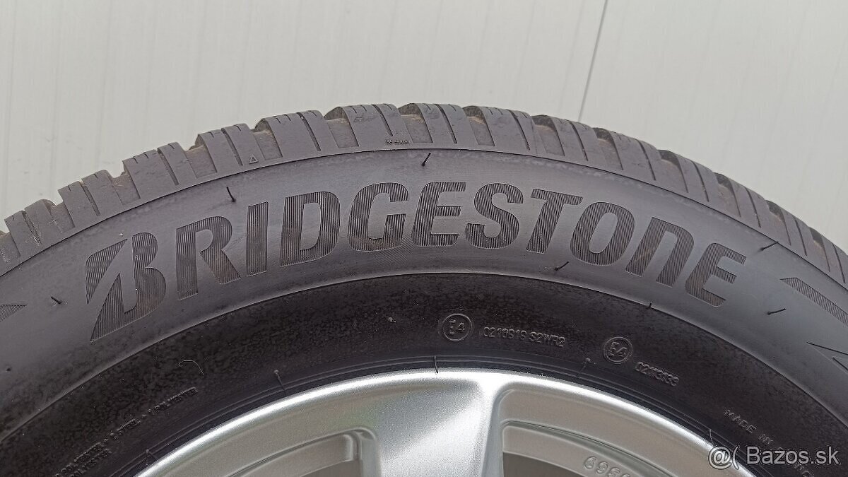 Sada elektrónov KIA 6,5Jx16H2 s pneu Bridgestone 215/70 R16 - 10