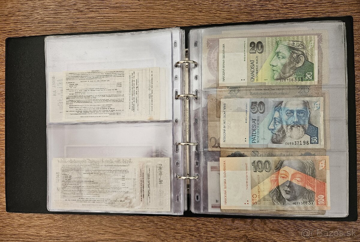 Album s bankovkami - 10