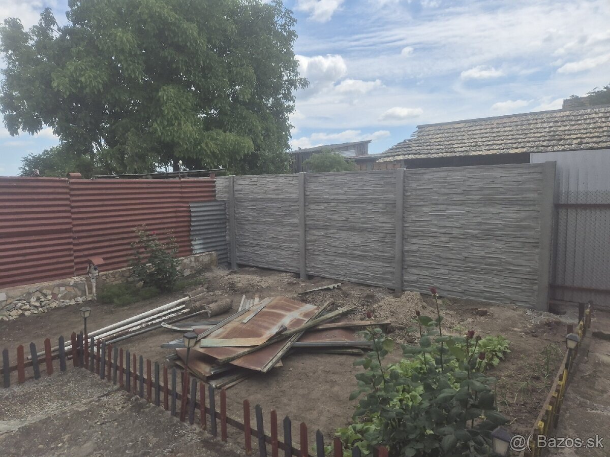 Betónové ploty, výroba, montáž - 10