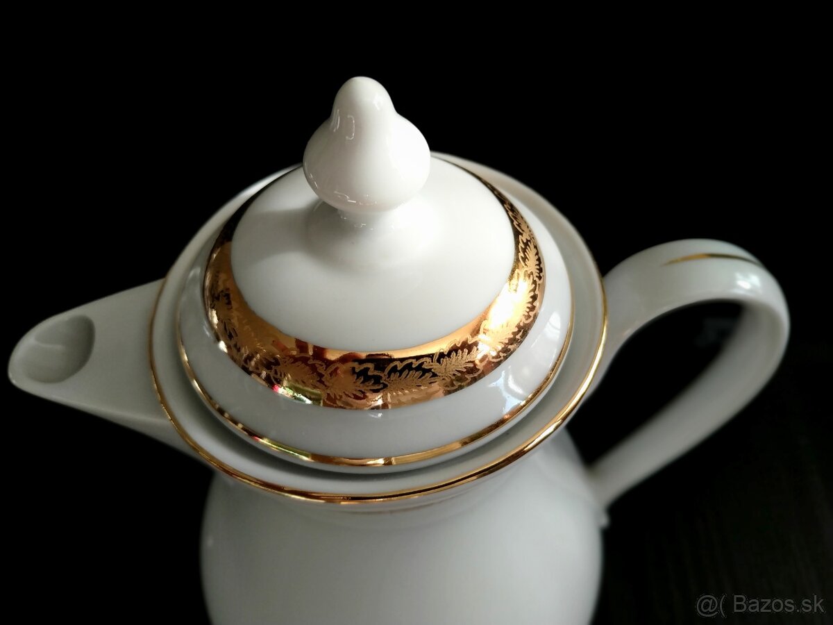 Luxusná čajová súprava z porcelánu, ČSSR - 10