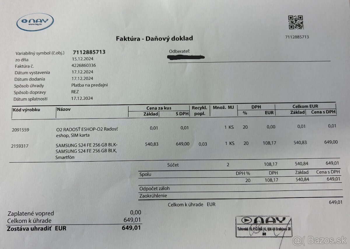 Samsung Galaxy S24 FE 265GB + záruka 1 rok - 10