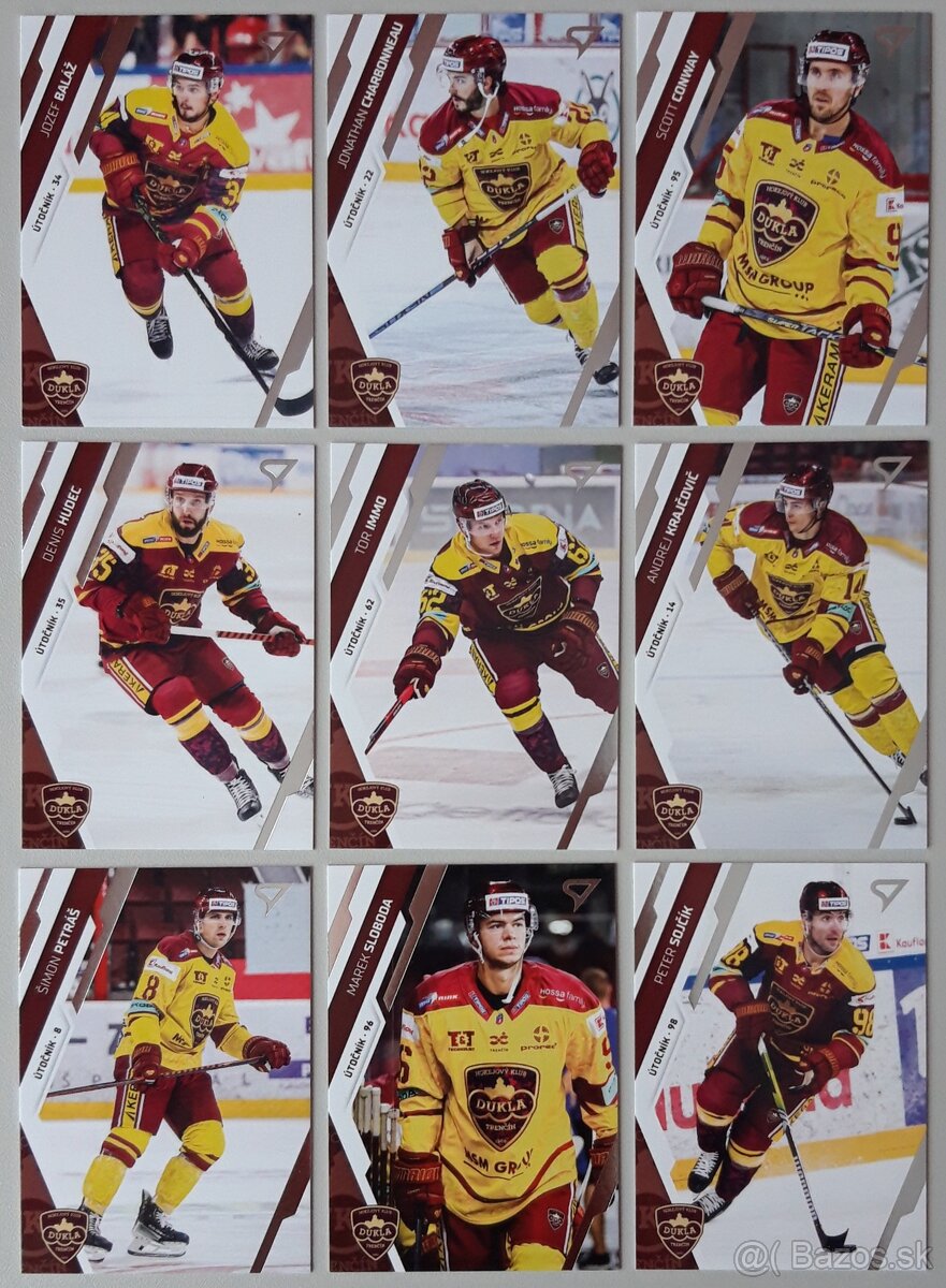 Hokejové kartičky TIPOS EXTRALIGA 2025/2026 HK DUKLA TRENČÍN - 10