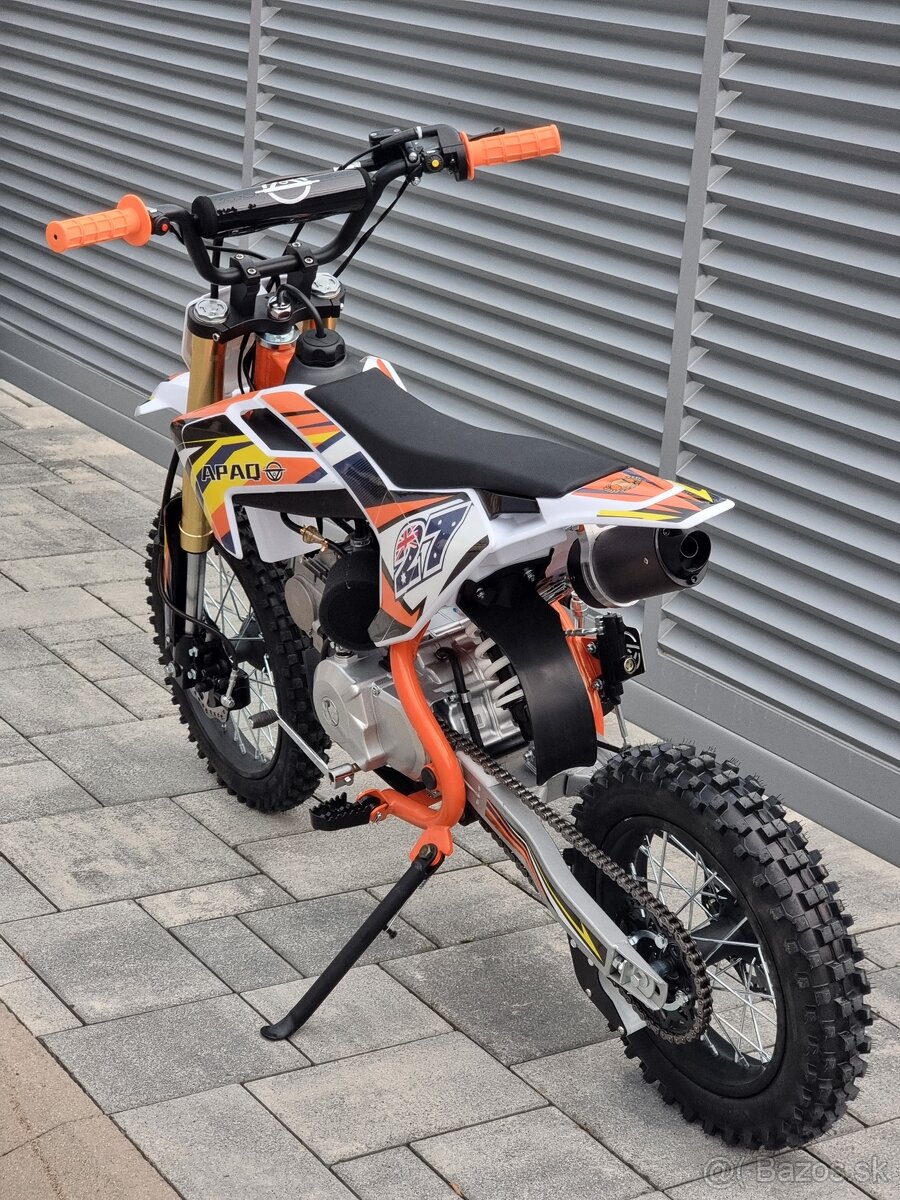 Pitbike 125ccm 12/14kolesá el.štart automat - 10