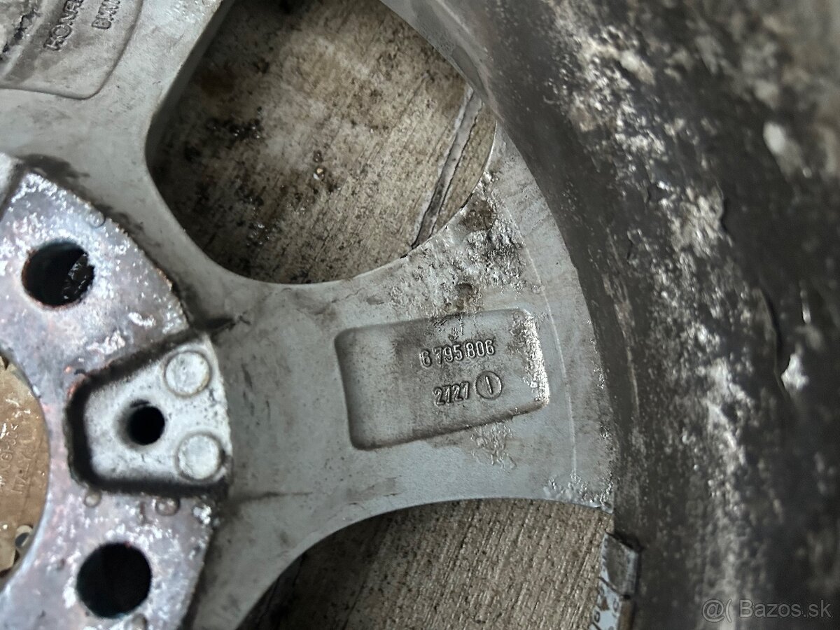 Originál BMW disky na zimných pneu 245/45 R18 Continental - 10