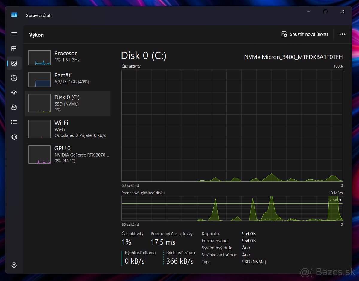 Acer Nitro 5 i7 12th/ RTX 3070 8GB/ 16GB DDR4/ 1TB SSD - 10