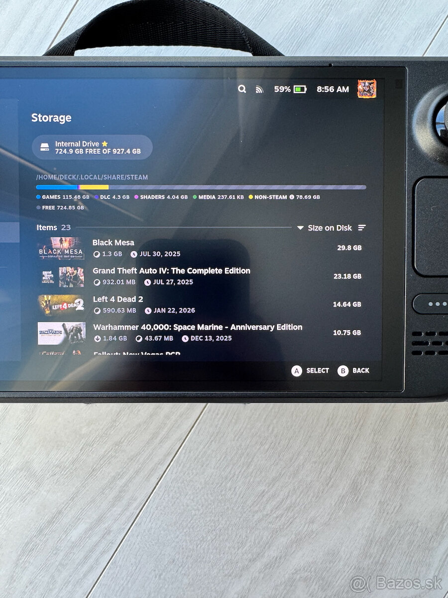 Steam Deck OLED 1TB (Anti-glare) - 10