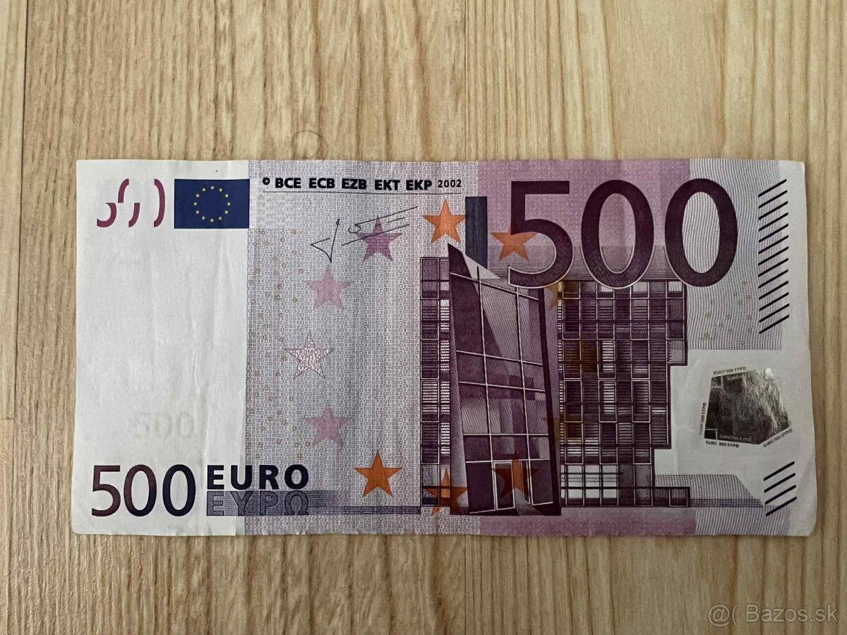 500 Eurové bankovky - 10