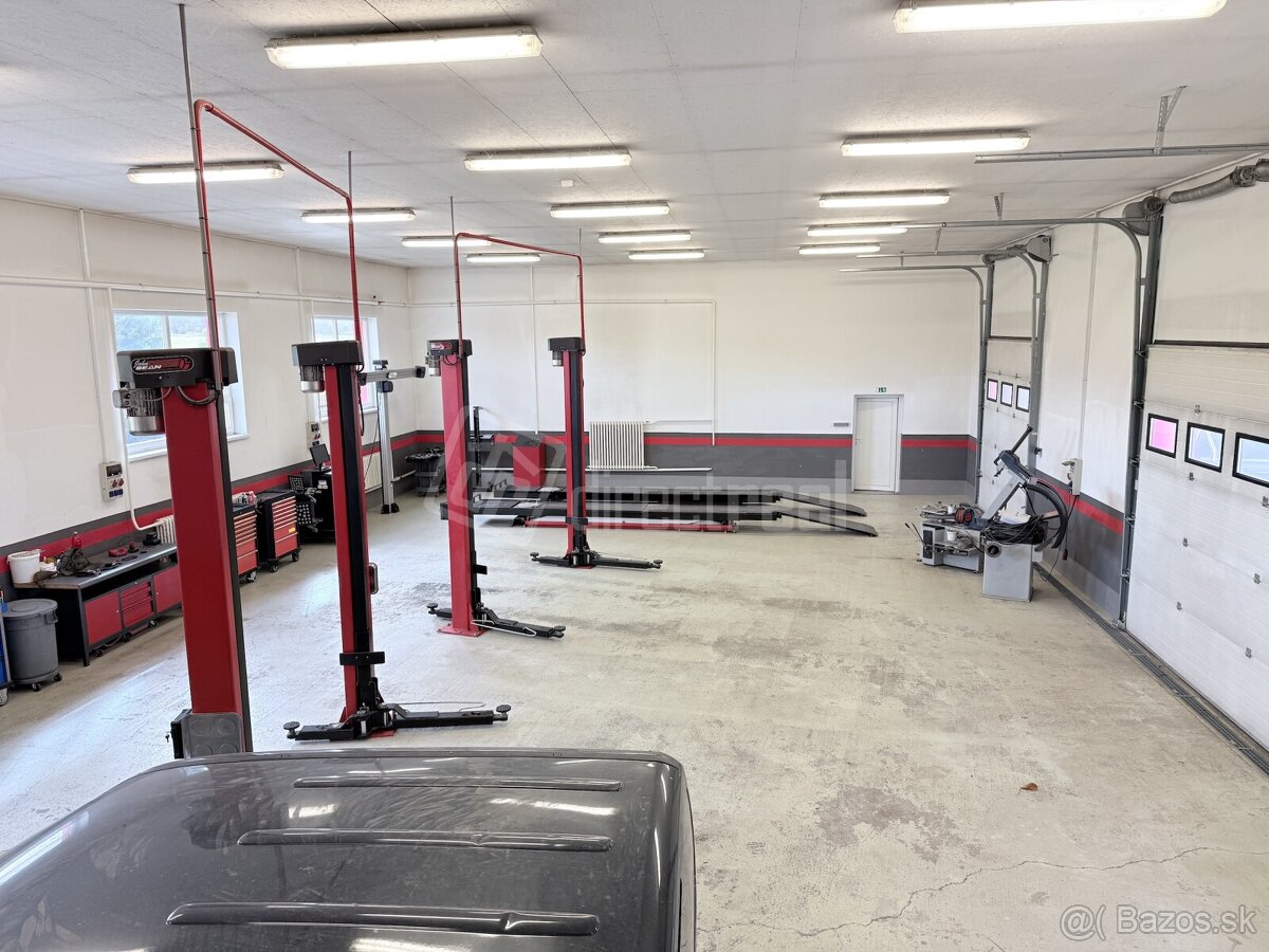 Zabehnutý autoservis s veľkorysým pozemkom a veľkým … - 10