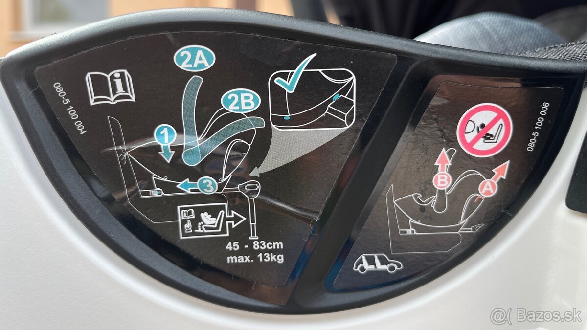 Vajíčko Kiddy i-size 2 + Isofix základňa - 10