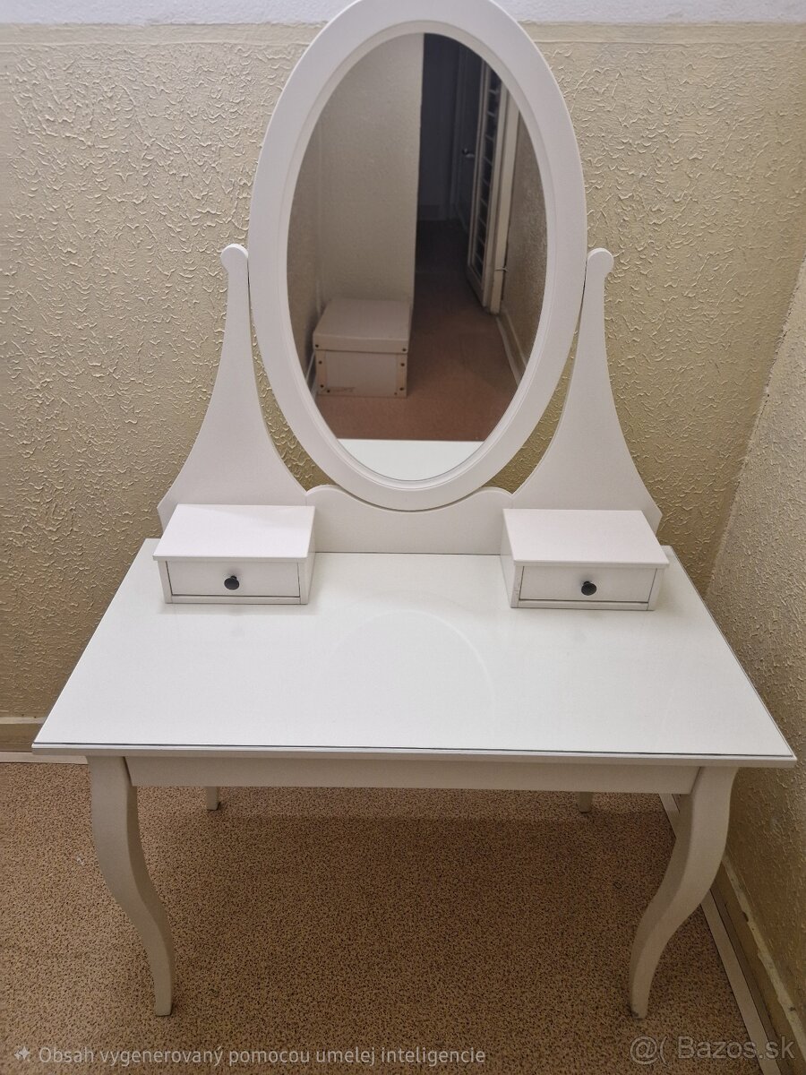 HEMNES Toaletný stolík - 10