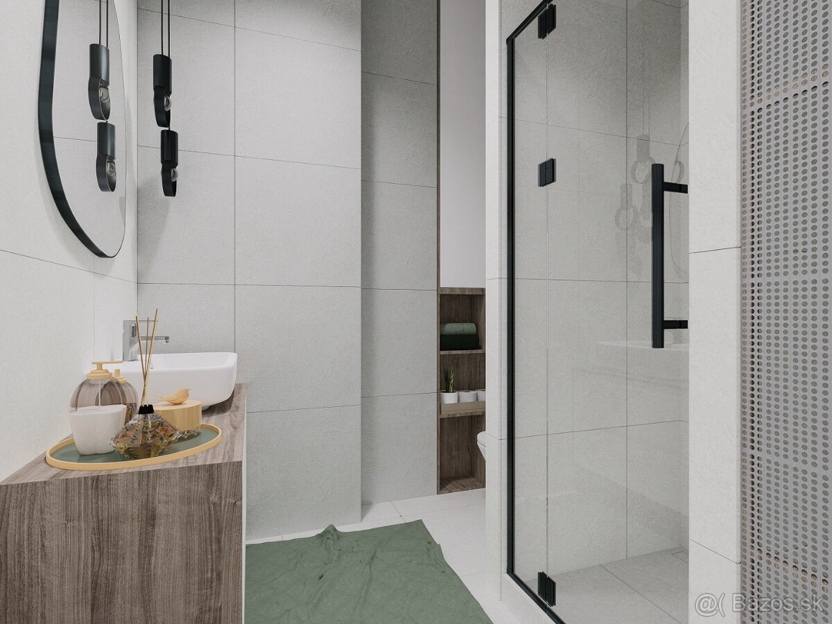 3-izbový byt TYP ,,F" v TRIKOTE VO VRBOVOM, 71,26 m2, balkó - 10