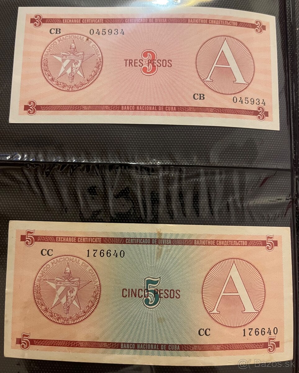 Kubánske bankovky - 10