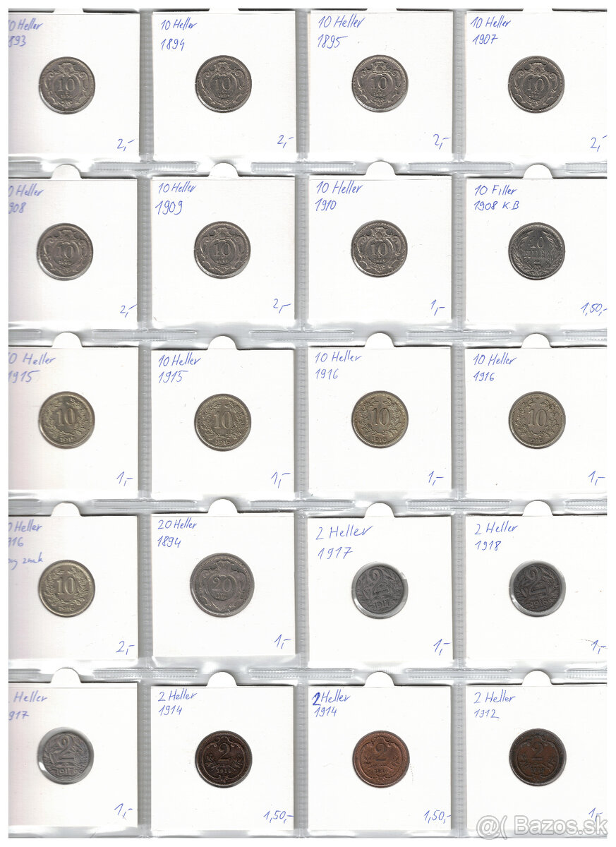 Mince Frantisek Jozef I. - Korunova mena - 10