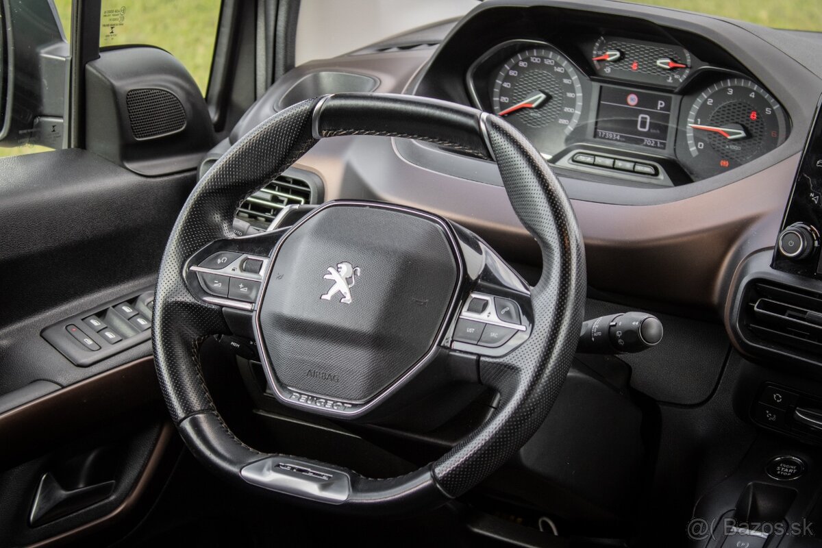 Peugeot Rifter Long 1.5 BlueHDi 130 GT Line A/T - ťažné - 10
