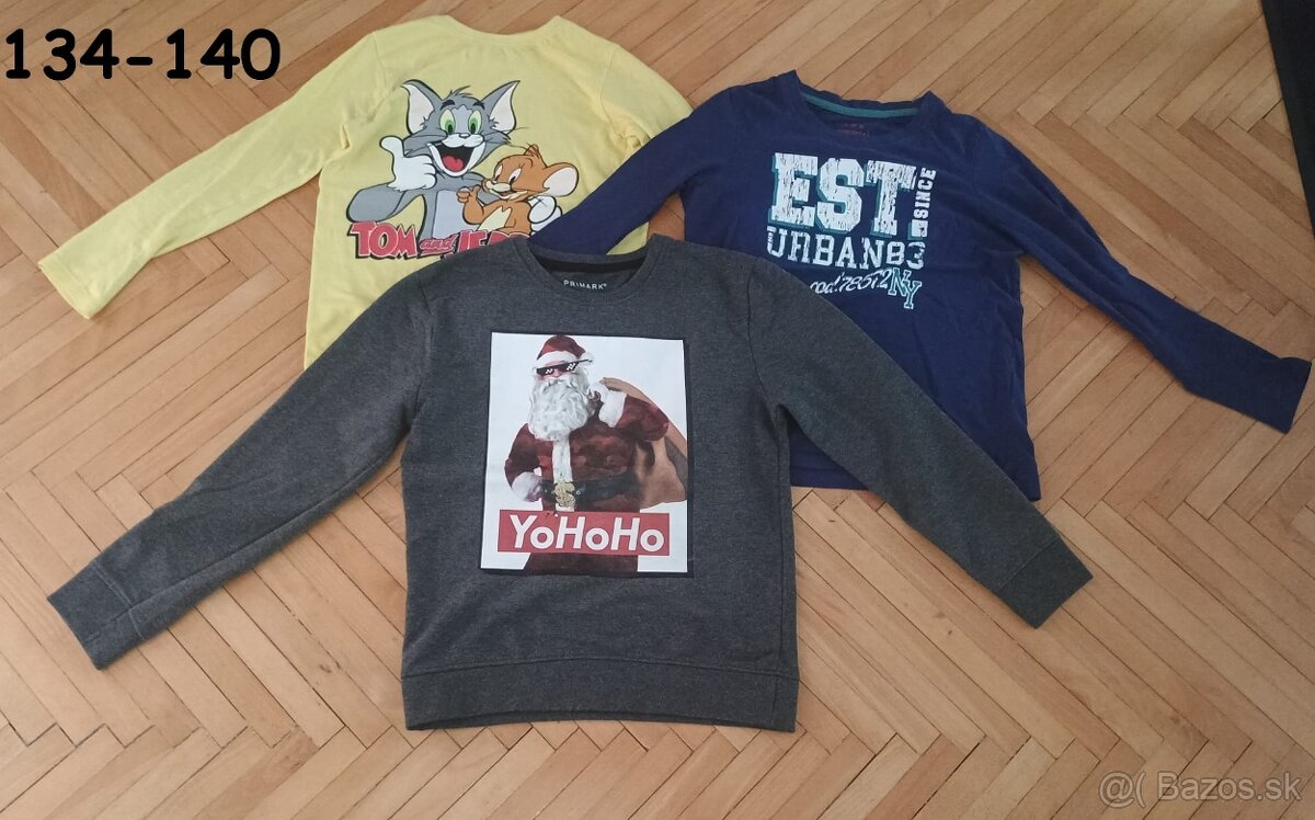 Balik oblecenia vel. 130-146 a topanky 36-39 - 10