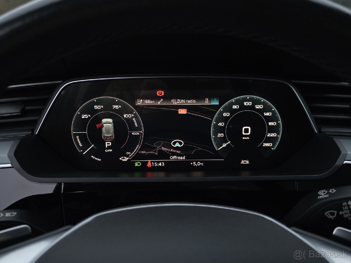 Audi E-tron Quattro 300kw Navi Panorama Tepelne cerpadlo - 10