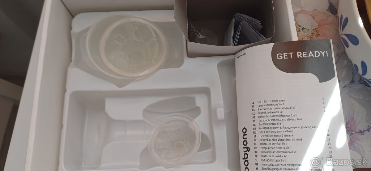 Balík odsávačka, fľaše a ohrievač mlieka - 10
