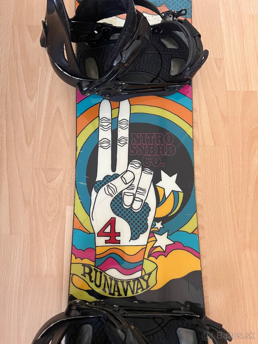 Snowboard Nitro runway 142 cm - 10